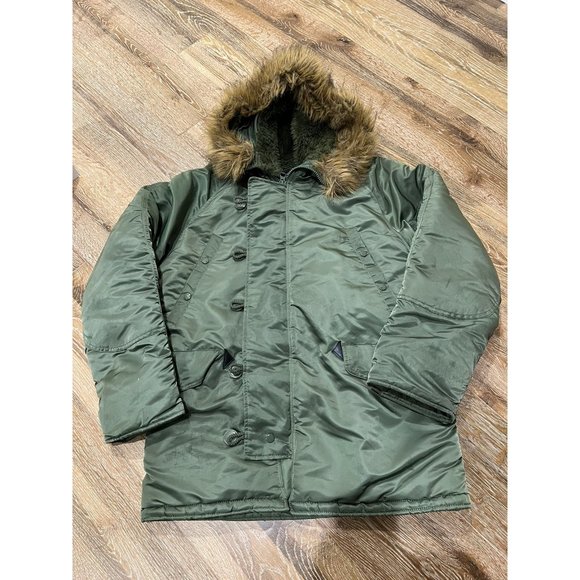 Alpha industries fur parka - Picture 1 of 5